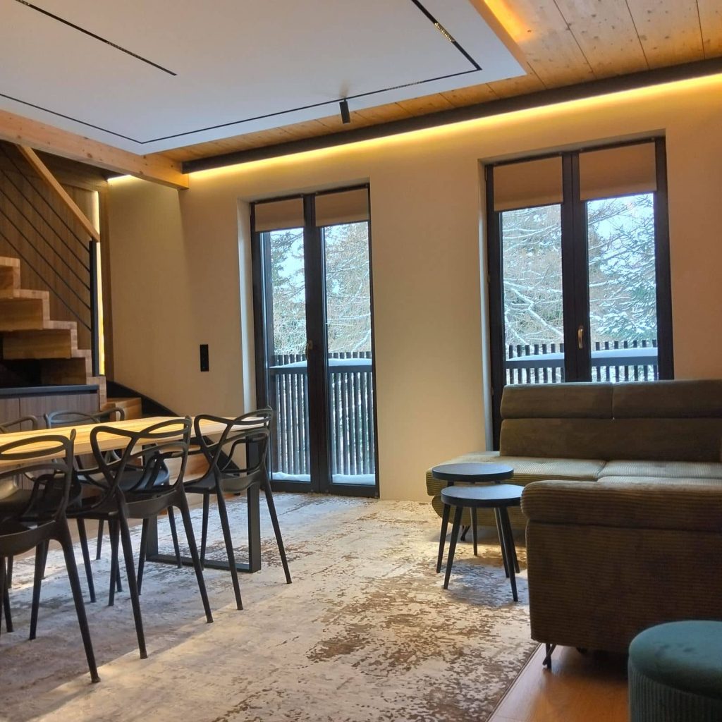 Apartament Słonecznik salon